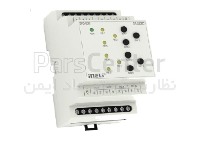 سوییچ عملگر شش کانال خانه هوشمند iNELS مدل SA3-06M